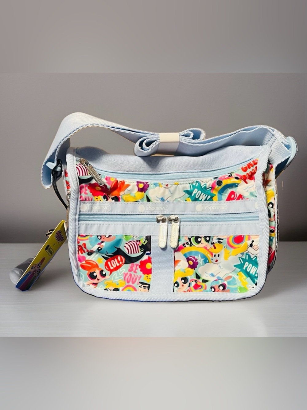 LeSportsac Powerpuff Girls Girl Power Everyday Pop Art Bag